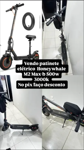 Patinete honey whale 