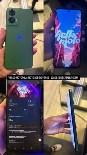 Motorola Moto G35 5G verde 128 GB