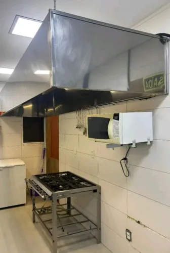 Coifa para restaurante