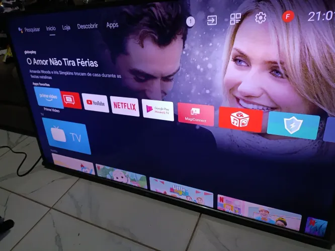 Tv tcl 4k Android SMART funcionando normalmente