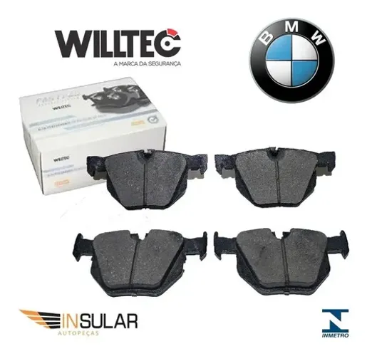 Pastilha Freio Traseira Ceramica Bmw 325i 330i 335i Fp978