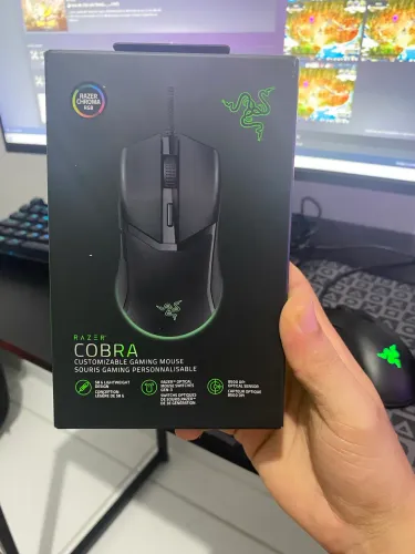 Mouse razer cobra, novo nunca usado