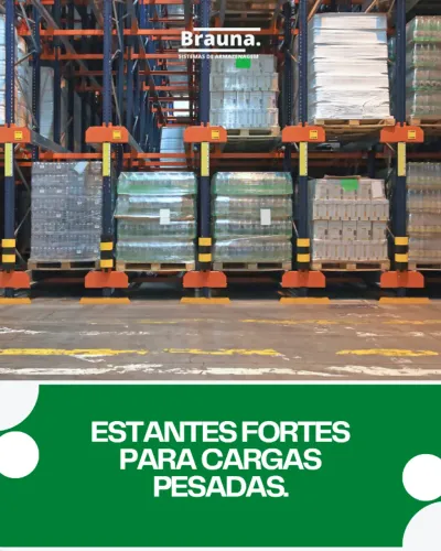 Porta-paletes para Mais Organização