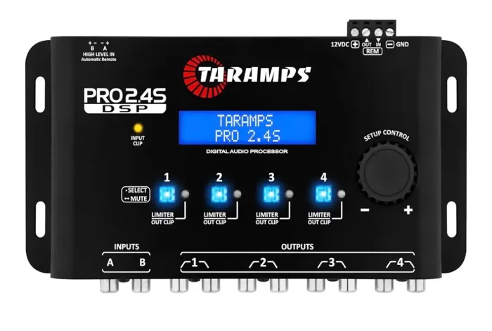 Processador de Áudio Taramps Pro 2.4S Digital 4 Vias (novo)