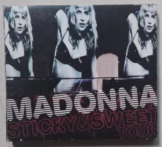 CD Madonna Sticky & Sweet Tour Duplo 2009 Nacional