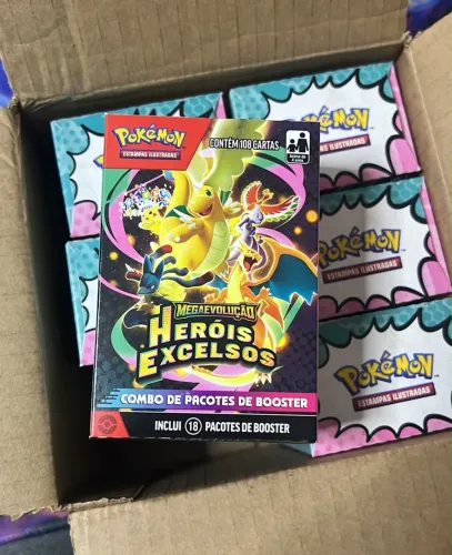 Case Mini Booster box Heróis Excelsos