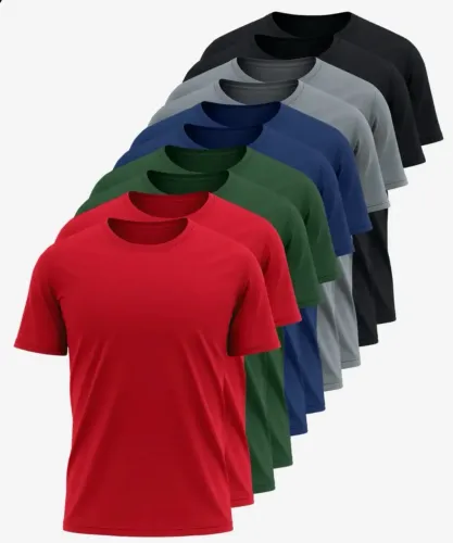 kit 10 camisetas Dry fit Basica lisa tamanho gg