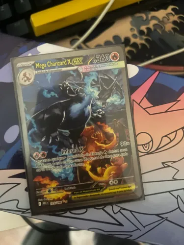 Carta Pokémon mega charizard 