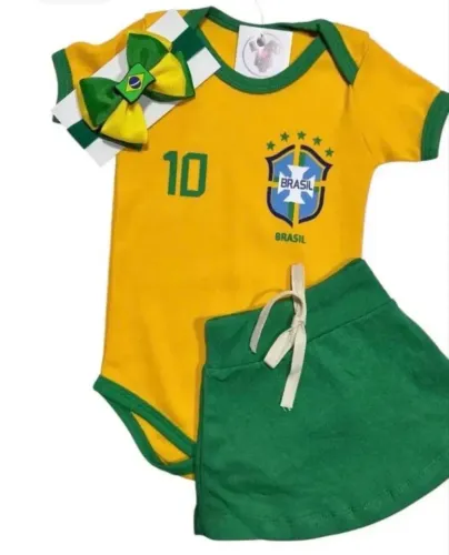 Conjunto Bebê Brasil