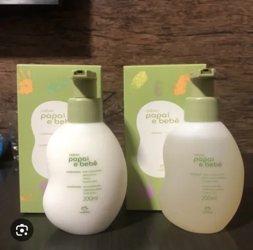 Kit Shampoo e condicionador mamãe bebê