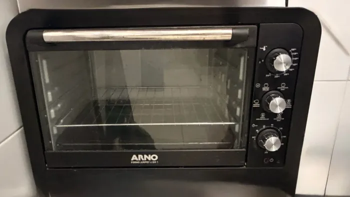 Forno elétrico Arno 40L, 6 em 1 airfry   preto