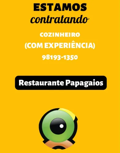 VAGAS DE EMPREGO , CONTRATAÇÃO IMEDIATA