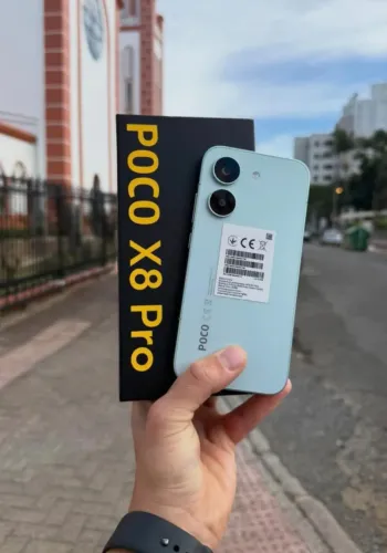 Poco X8 Pro 5G (NFC) Lançamento Verde - GLOBAL + Garantia 08+512