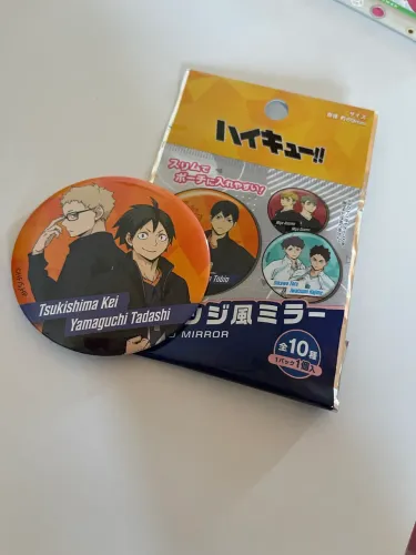 Blind Bang da Daiso direto do Japão de Haikyuu