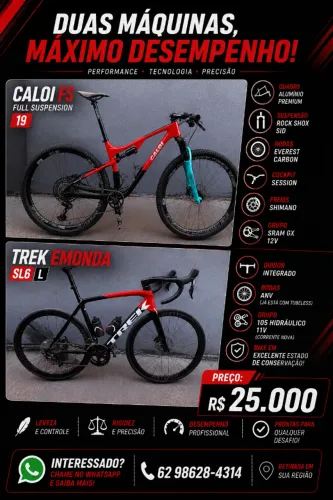 Bike ( caloi e trek )