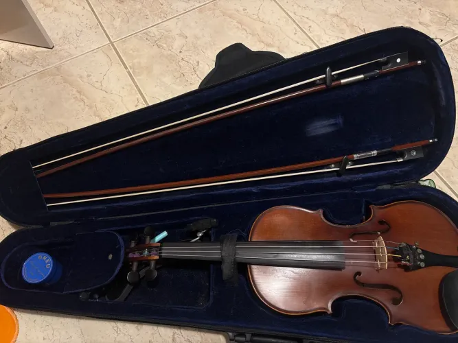 Violino Eagle VK-244 4/4 (Intermediário) - Revisado + Kit Completo (2 Arcos)