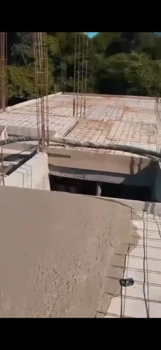 Lajes pré-moldadas com concreto