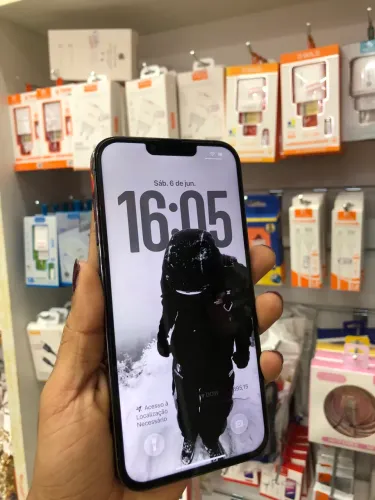 IPHONE 13 PRO MAX + CARREGADOR + PELÍCULA + CAPA