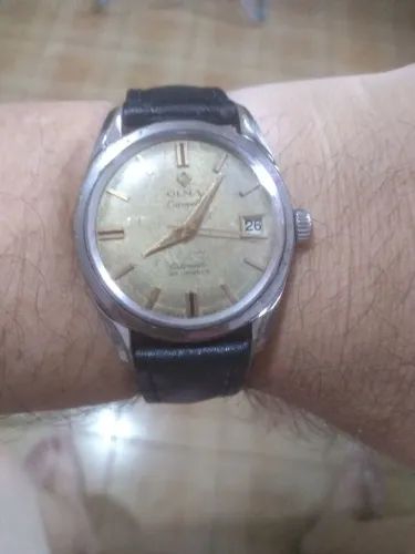 Relógio olma caravelle automático super compressor top raro demais