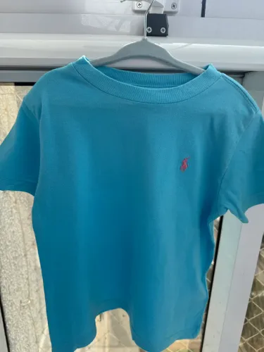 Camiseta Ralph Lauren Azul Turquesa 2 anos