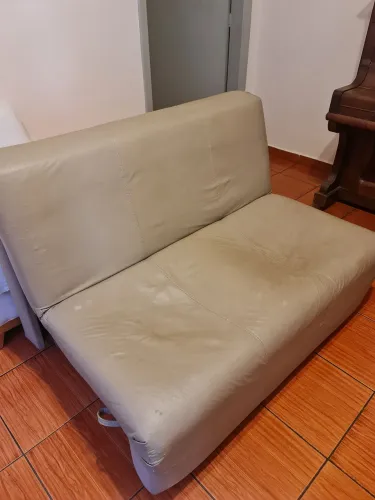 Sofá cama Courino bege 