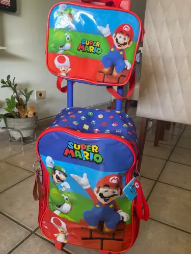 Mochila Infantil com lancheira 