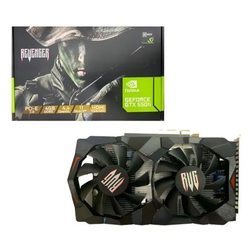 GTX 550 Ti 4GB GDDR5 - Funcionando Perfeitamente