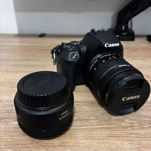 Câmera Canon SL3 - Kit com 2 Lentes