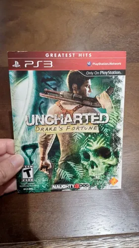 UNCHARTED 1 & 2 (Drake's Fortune & Among Thieves) - Playstation 3