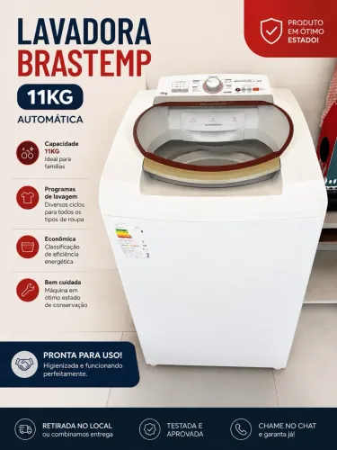 Máquina de Lavar Brastemp 11kg