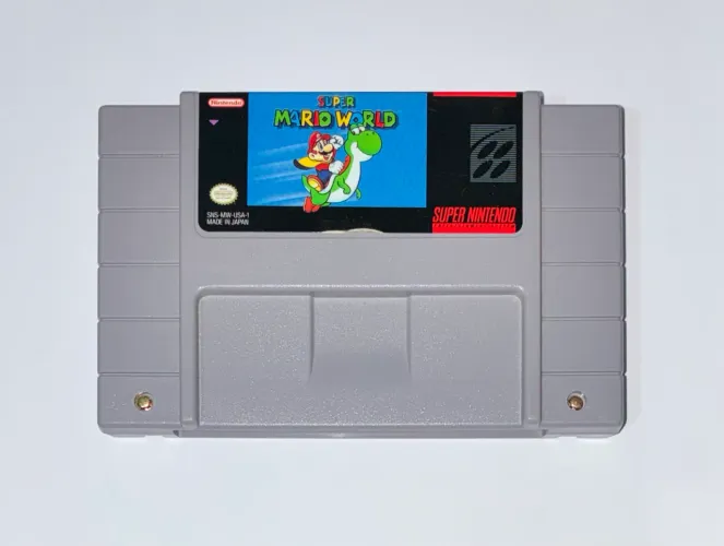 Super Mario World Nintendo SNES original 