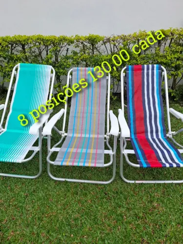 Cadeiras de praia