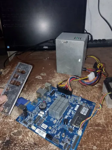 Kit placa mãe integrada ddr4