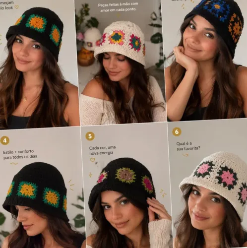 Bucket de crochet