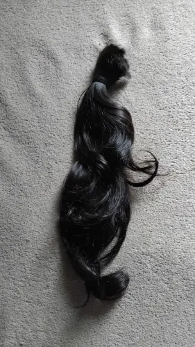Cabelo Humano Natural 40cm