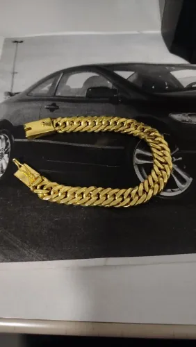 Pulseira banhado a ouro