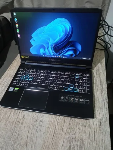 Notebook Acer predator helios i7 10 th 32 GB RAM SSD Nvme 512 Leia o anúncio 