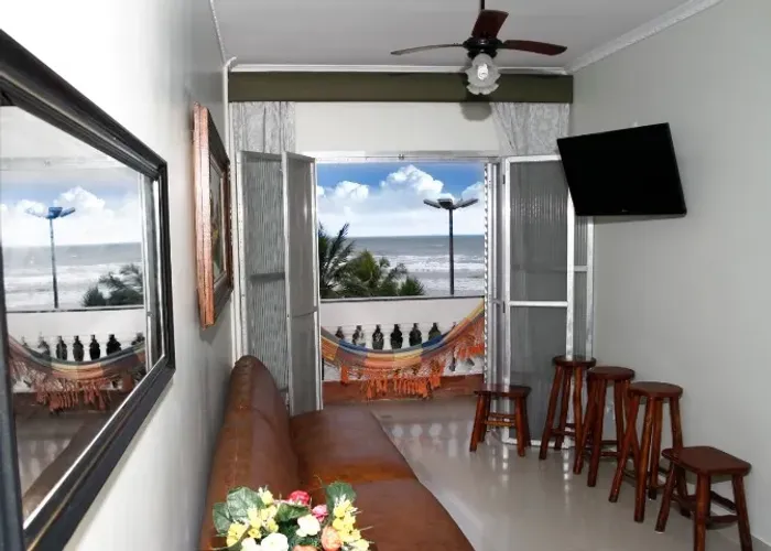 Apartamento de frente para o mar - Praia Grande (Ocian, Pico 301)