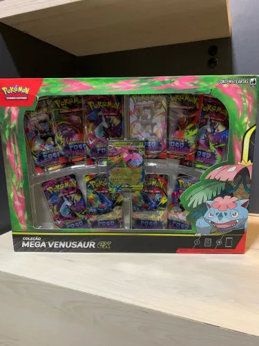 Box Mega Venusaur EX (Cartas Pokémon)