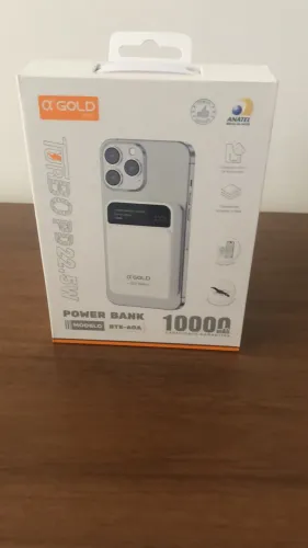 Carregador portátil com carregamento por indução