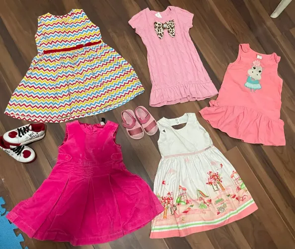 LOTE DE ROUPAS INFANTIS FEMININO 2 A 3 ANOS