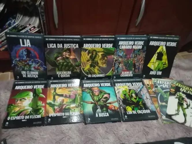 Arqueiro verde Dc graphic novels Eaglemoss