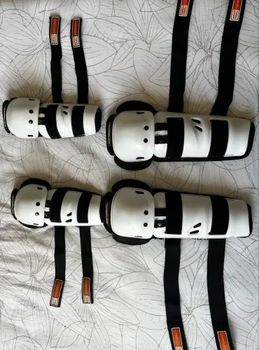 Kit joelheira e cotoveleira concept motocross