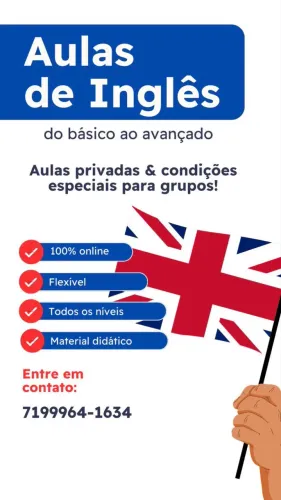 PROFESSOR PARTICULAR | INGLÊS ONLINE 