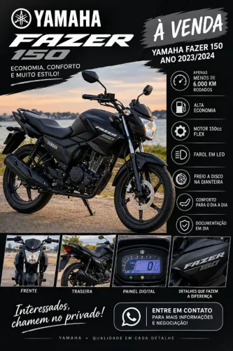 Yamaha fazer 150 23/24