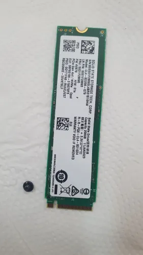 SSD nvme 256 gb