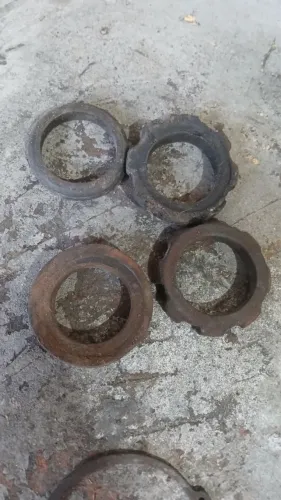BORRACHAS SUPORTE DE FAROL CB450/CB400 KIT ORIGINAL