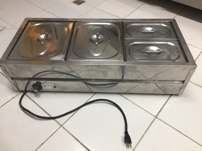 BANHO MARIA INOX DE BANCADA