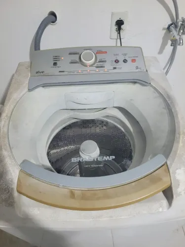 Maquina de lavar Funcionando