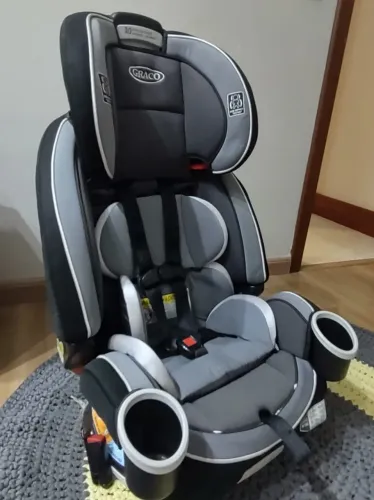  Cadeirinha de Bebê GRACO 4 em 1 - Cinza Escura